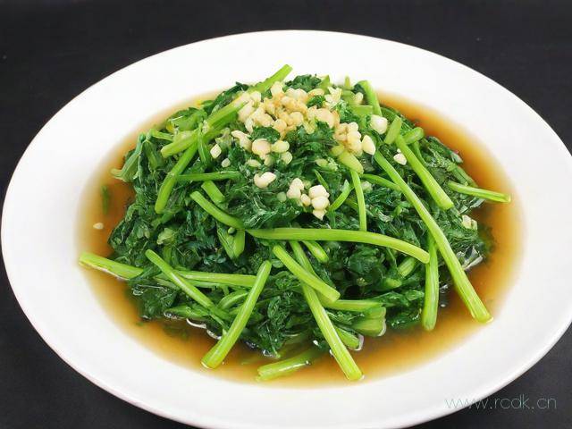 蒜蓉茼蒿菜怎么做好吃,蒜蓉茼蒿蒜蓉茼蒿