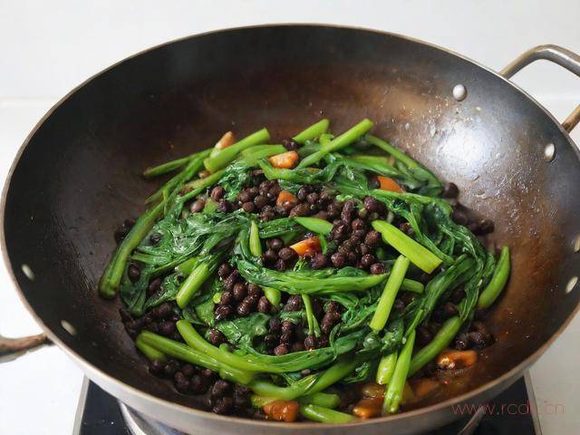 藤藤菜怎么炒,藤藤菜怎么炒加豆豉